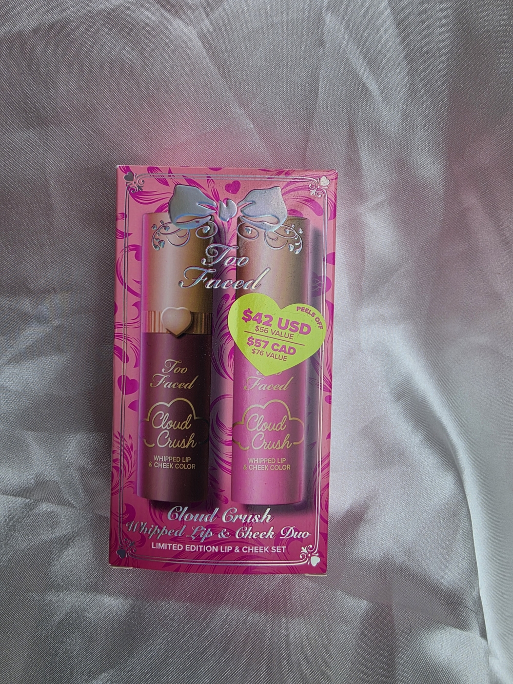 Too Faced Cloud Crush Whipped Lip & Cheek Duo